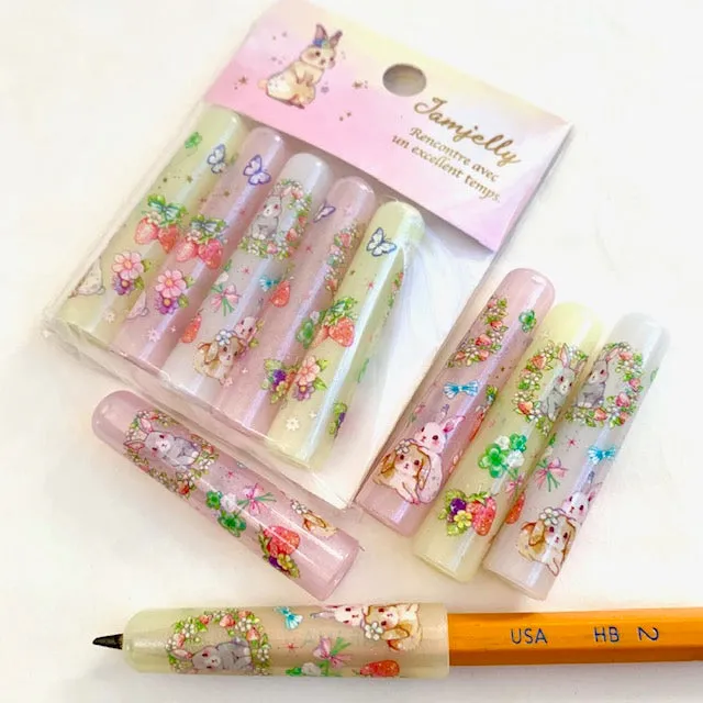 14499 Qlia Jamjelly Rabbit Pencil Caps-10
