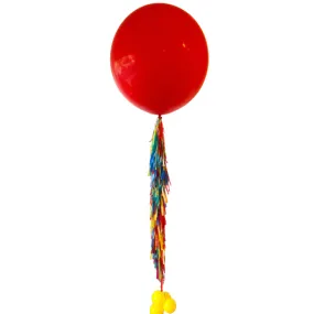 36" Red Back to School Balloon with Fun Tassel