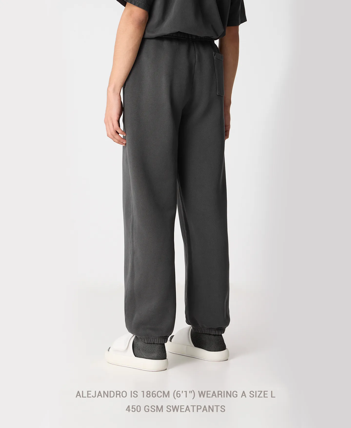 450 GSM 'Bone White' Sweatpants