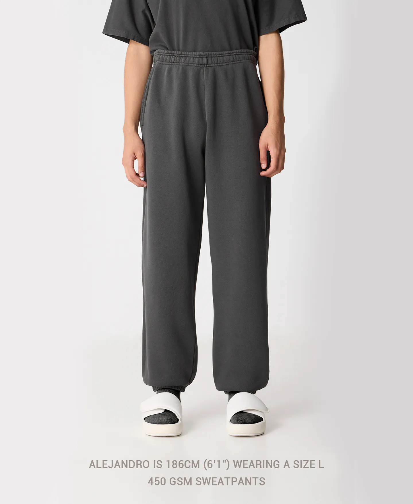 450 GSM 'Bone White' Sweatpants