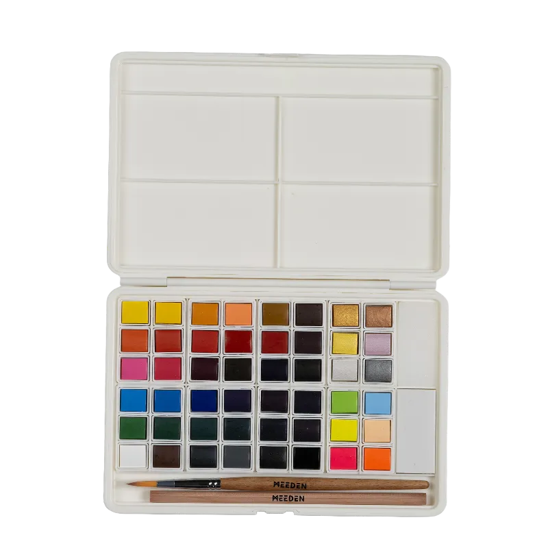 96-Color Solid Watercolor Set
