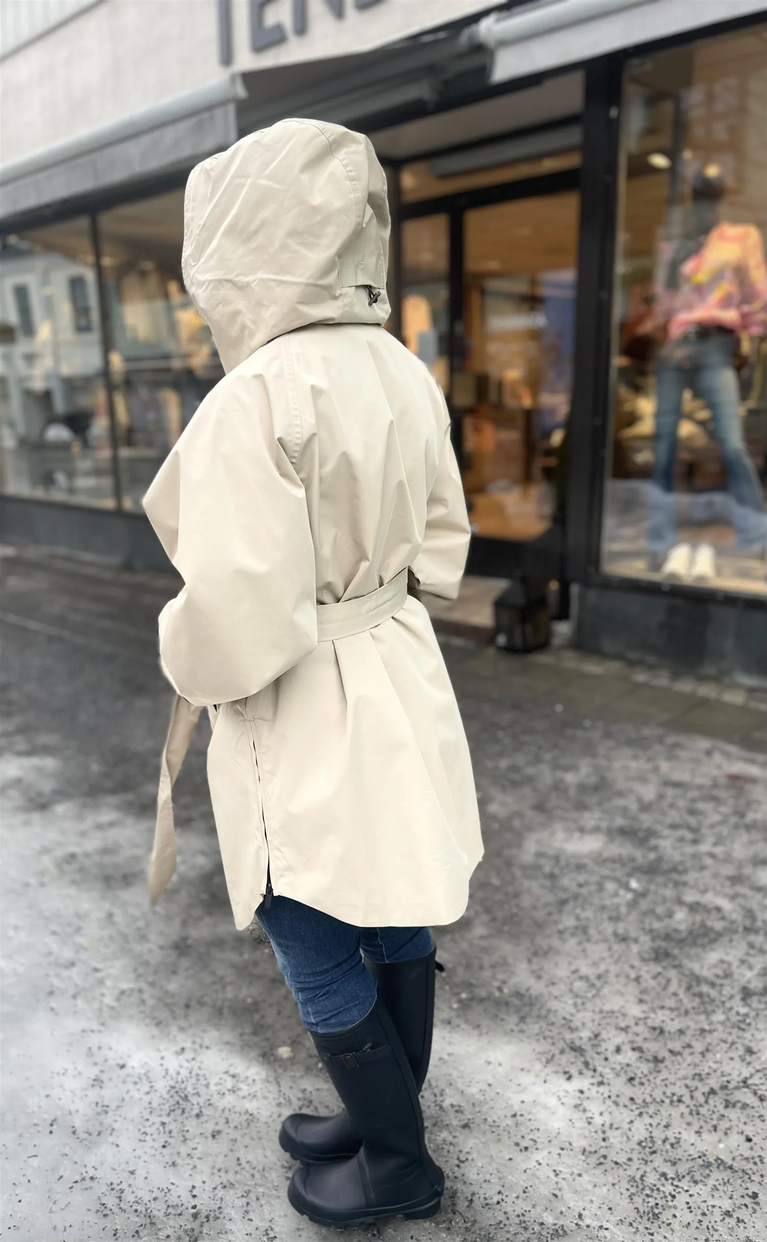 ADA  Poncho Parka Sand