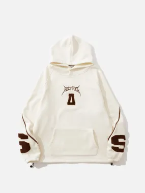 Aelfric Eden Towel Embroidery Drawstring Hoodie
