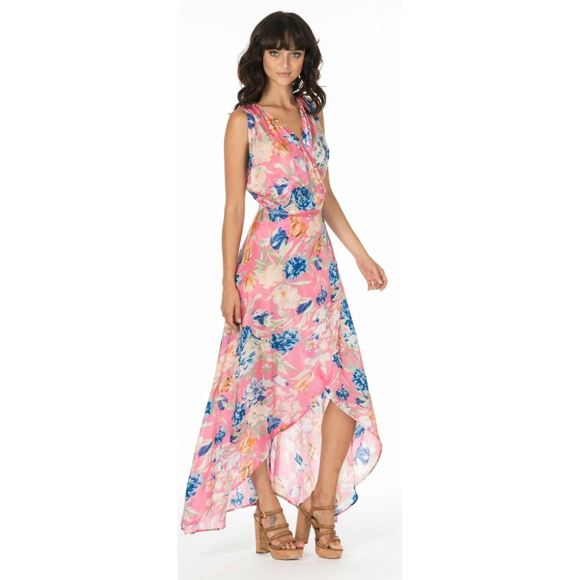 Annette Tropical Maxi Dress