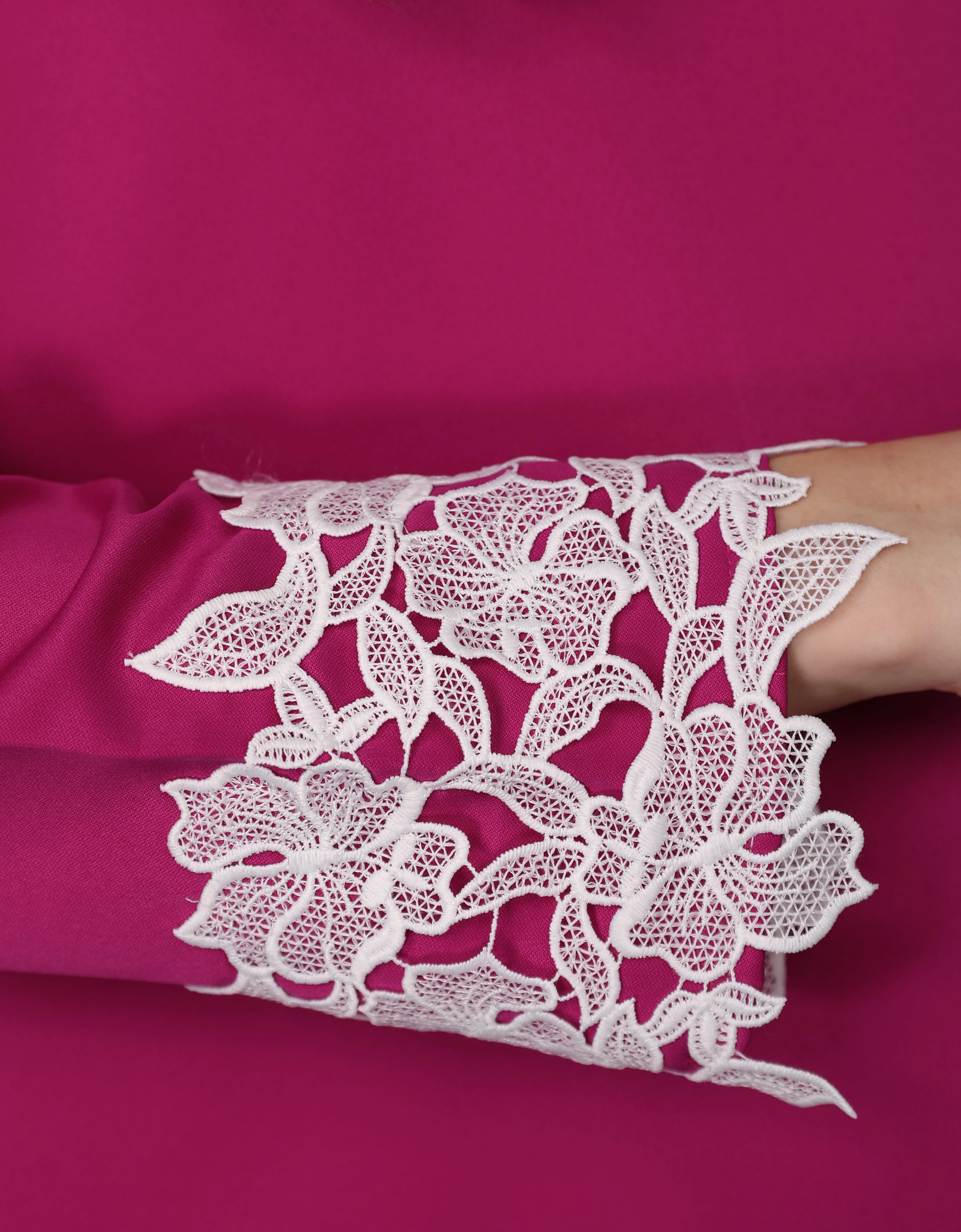 BAJU KURUNG KEDAH JULYA (FUCHSIA PINK)