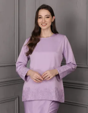 BAJU KURUNG KEDAH JULYA (LILAC)