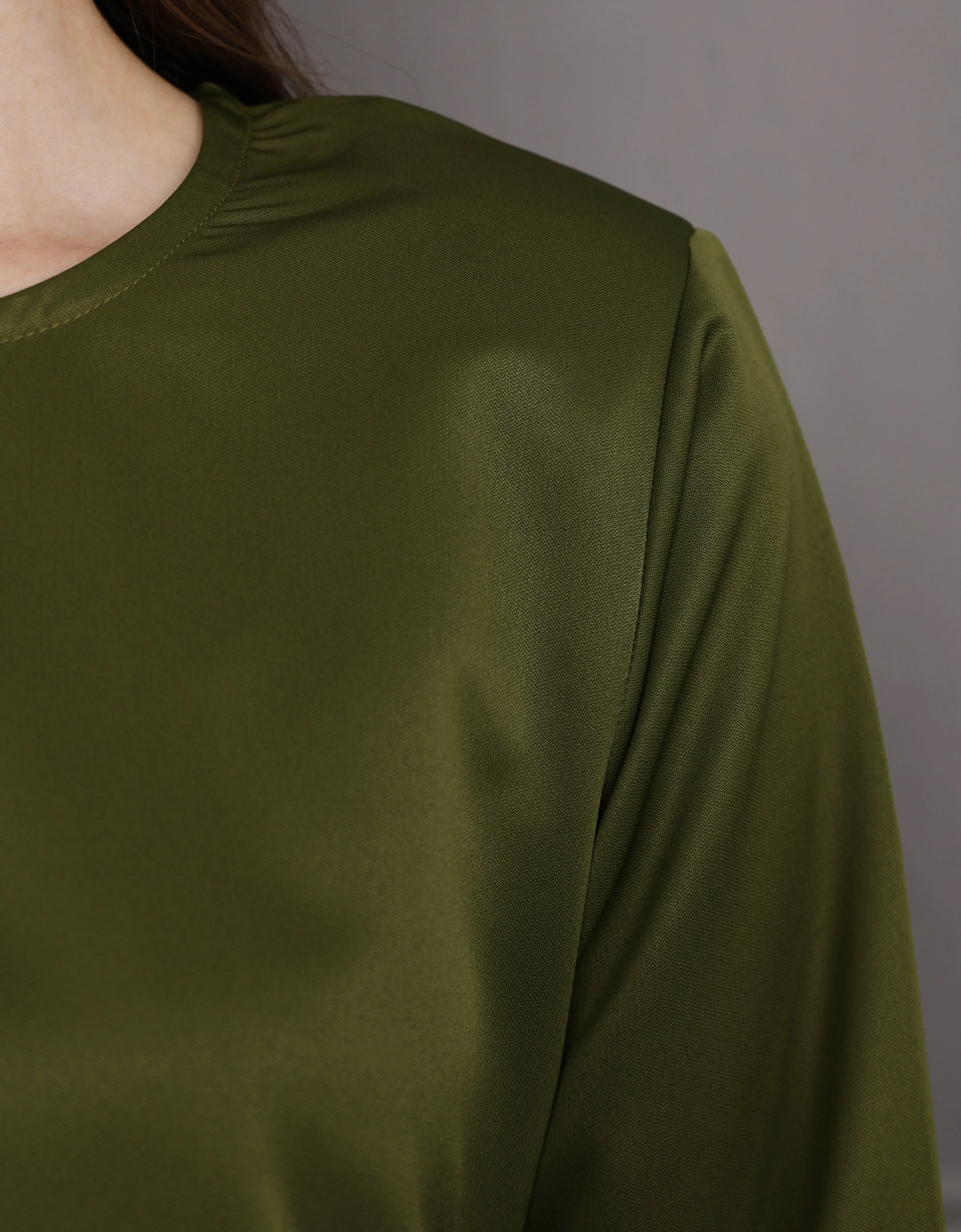 BAJU KURUNG KEDAH JULYA (OLIVE)