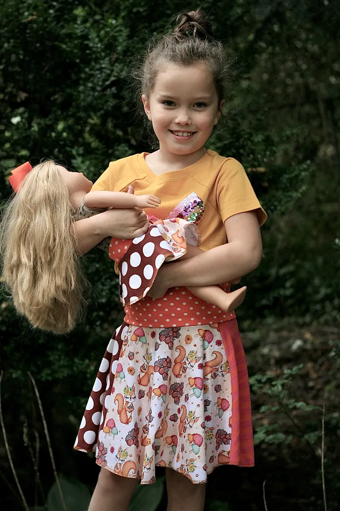 Beautiful Day Doll Skirt