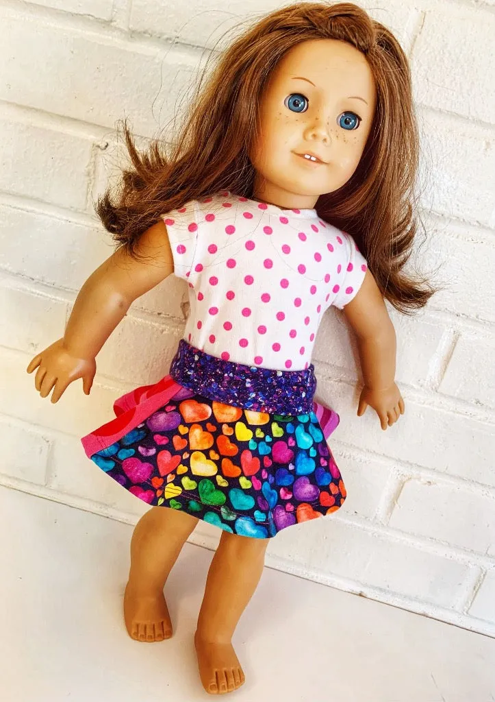 Beautiful Day Doll Skirt