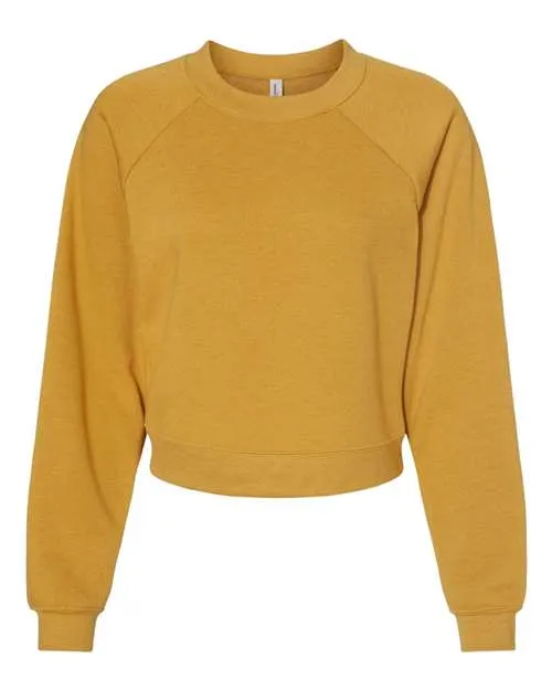 BELLA   CANVAS Women's Raglan Pullover Fleece