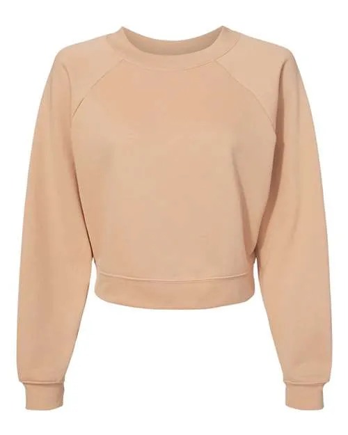 BELLA   CANVAS Women's Raglan Pullover Fleece