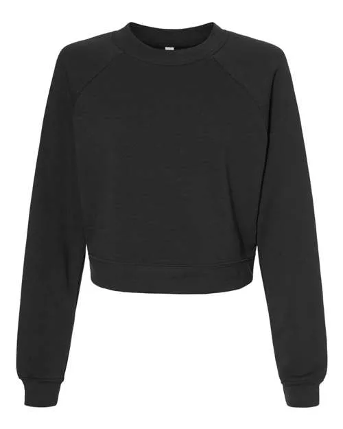BELLA   CANVAS Women's Raglan Pullover Fleece
