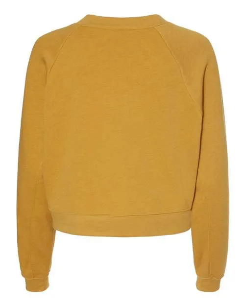 BELLA   CANVAS Women's Raglan Pullover Fleece
