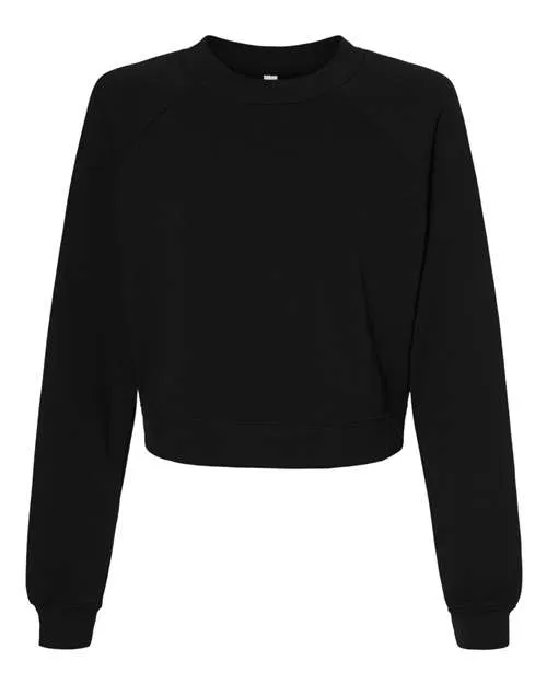 BELLA   CANVAS Women's Raglan Pullover Fleece