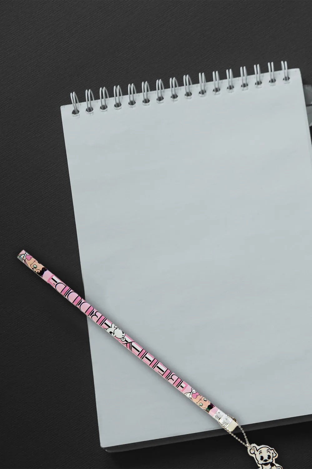 Betty Boop Pink Pencil with Eraser Set of 30