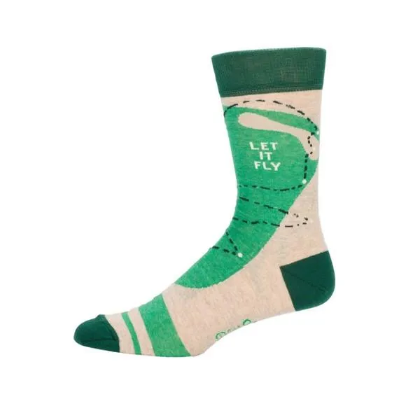 Blue Q Men's Crew Socks | Golf
