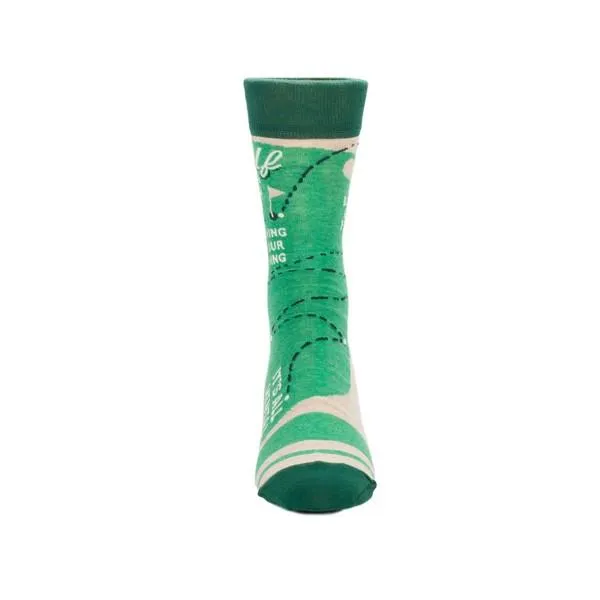 Blue Q Men's Crew Socks | Golf