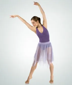 Body Wrappers 539 Ladies Uneven Hem Skirt