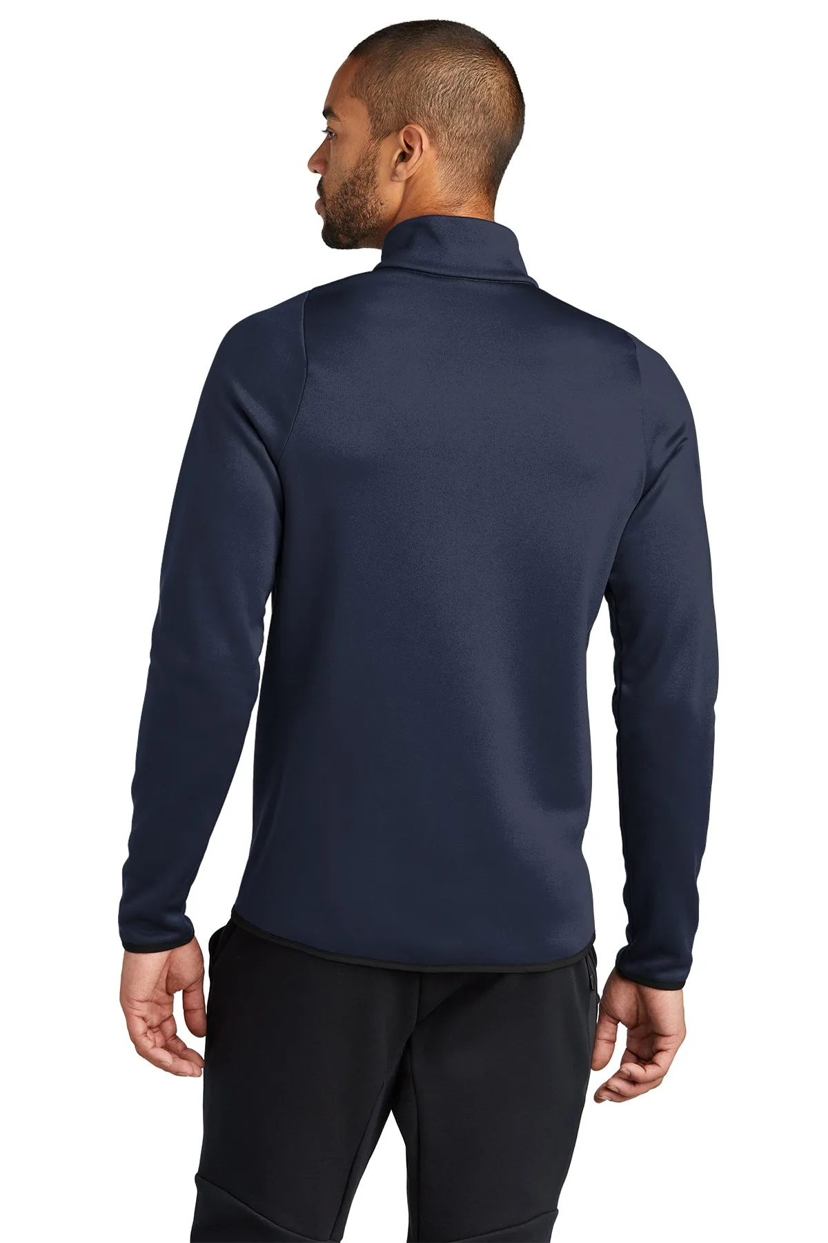 Custom Nike Therma-FIT Custom Quarter Zips, Team Navy