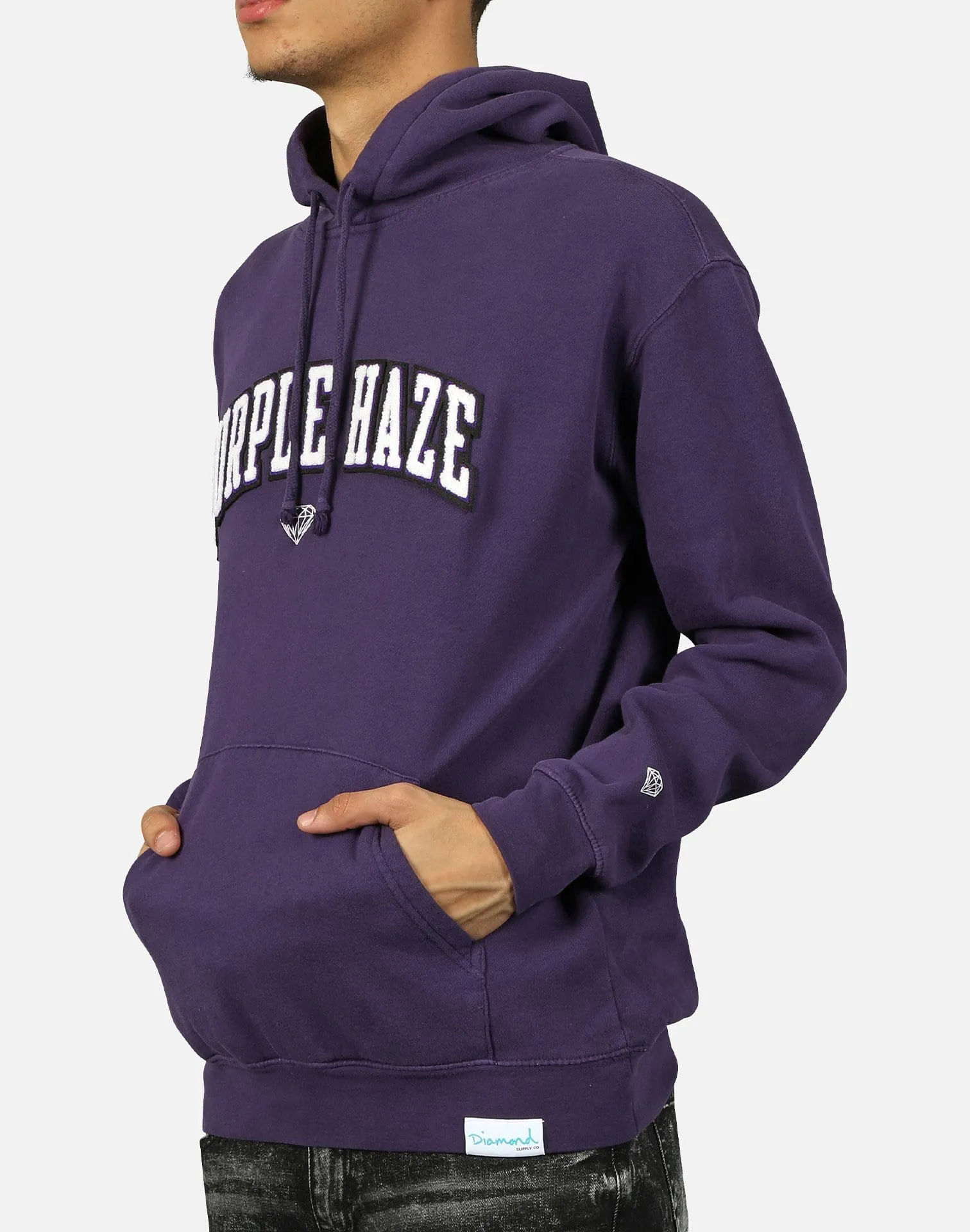 Diamond Supply Company PURPLE HAZE CHENILLE HOODIE