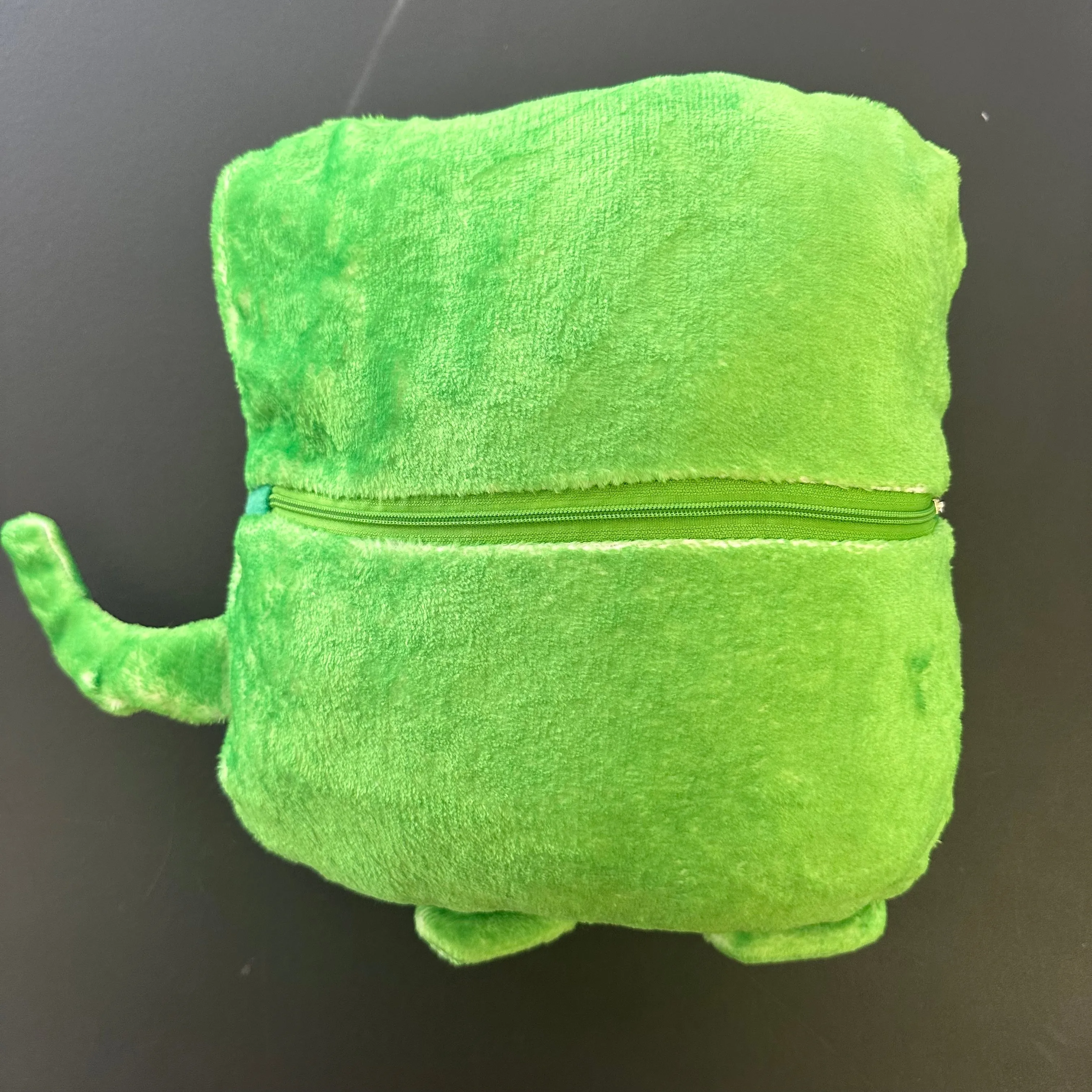 Dino Plushie with Dinosaurs Adults Blanket Hoodie [FINAL SALE]