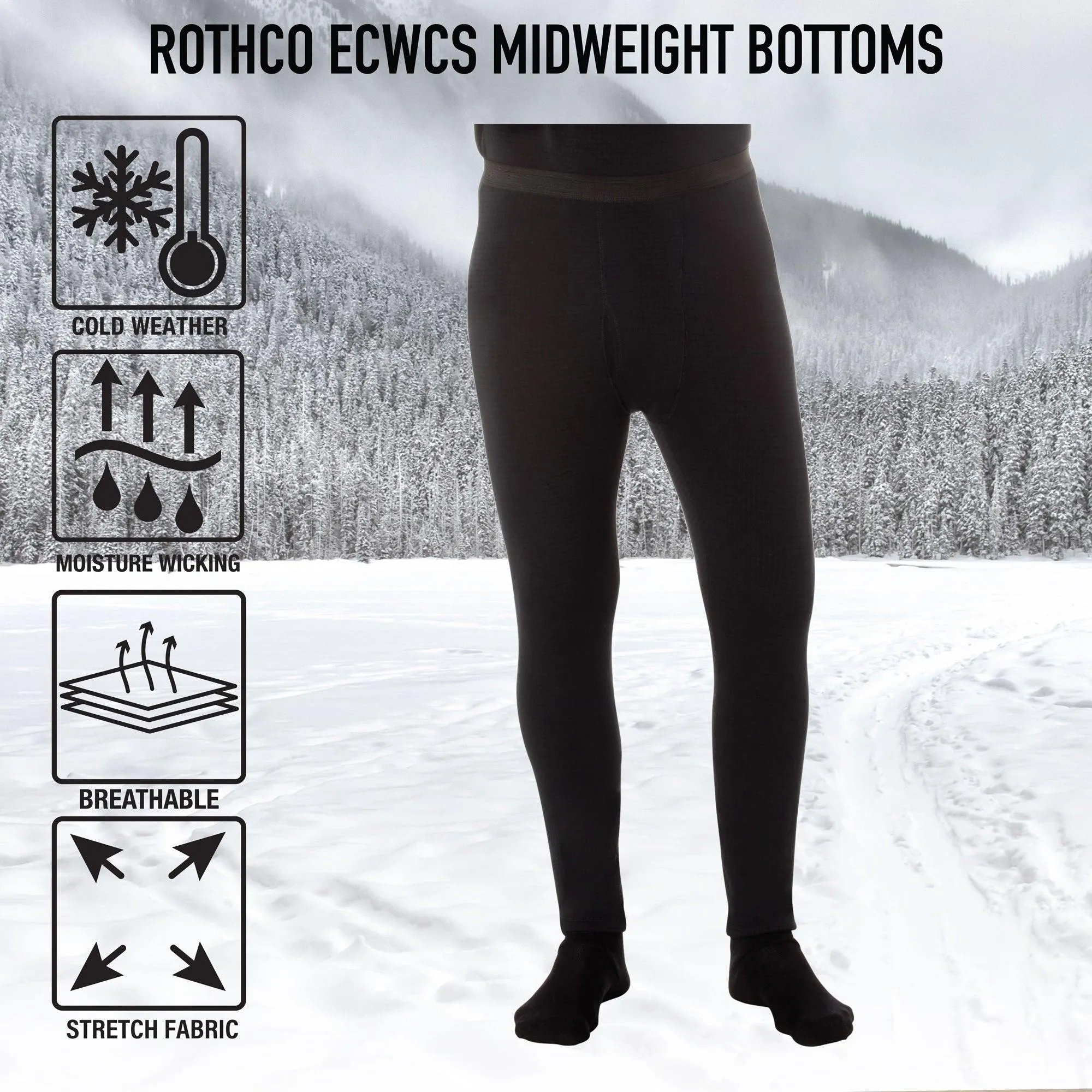 ECWCS Gen III Mid-Weight Underwear Bottoms (Level II)