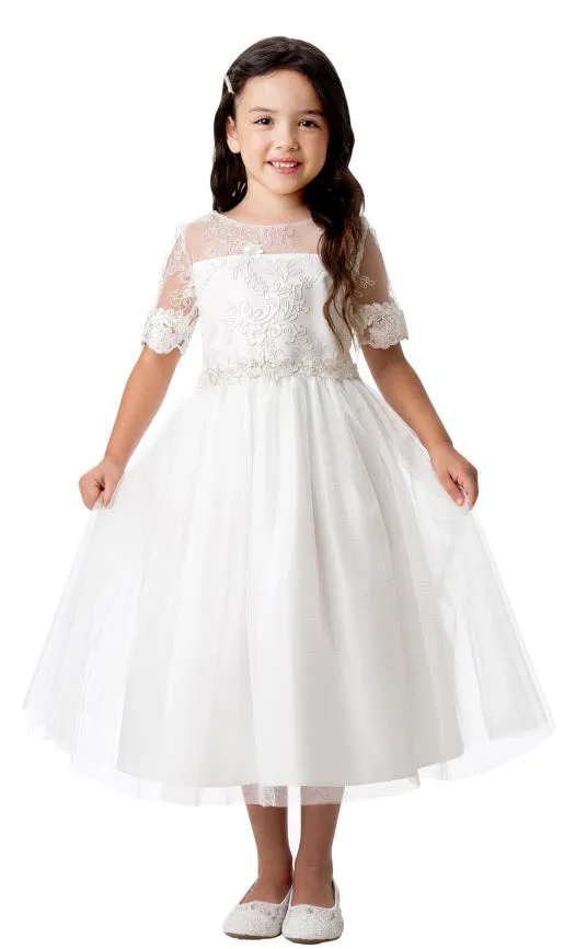 EK 902 First Communion or Flower Girl Dress