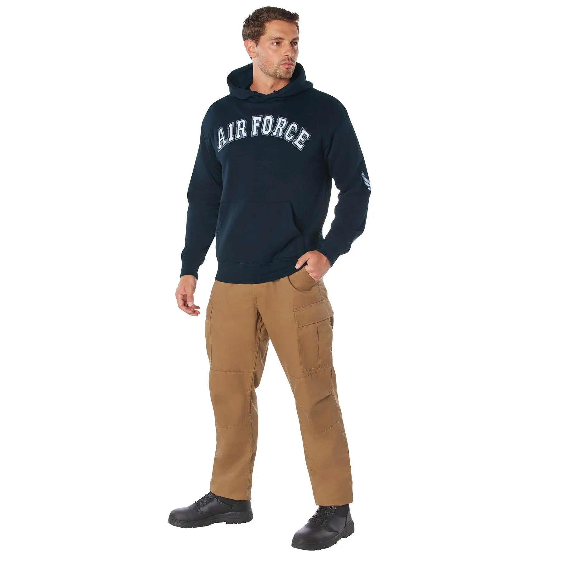Embroidered Pullover Hoodies