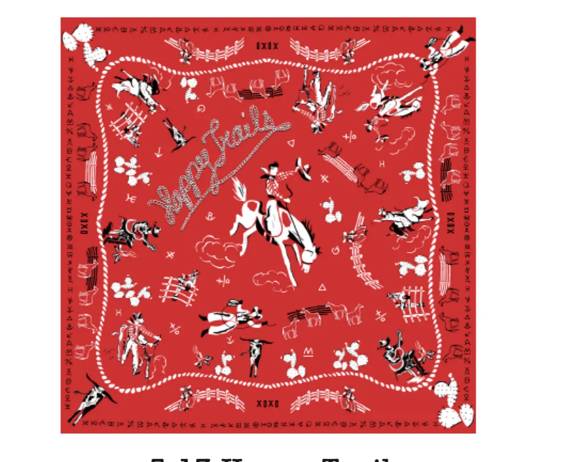 Happy Trails X0 Scarf