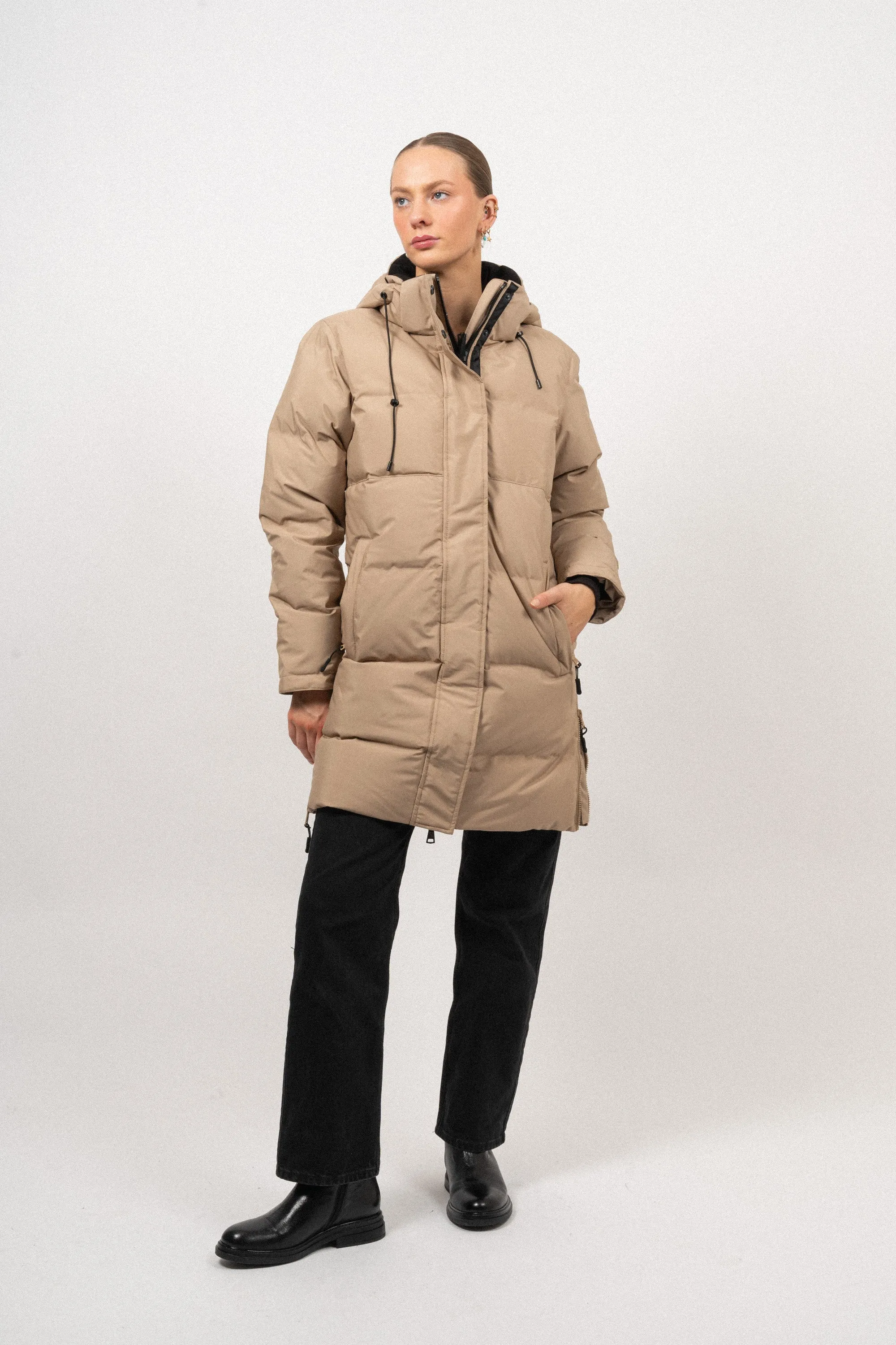 Ida Parka - Silver Mink