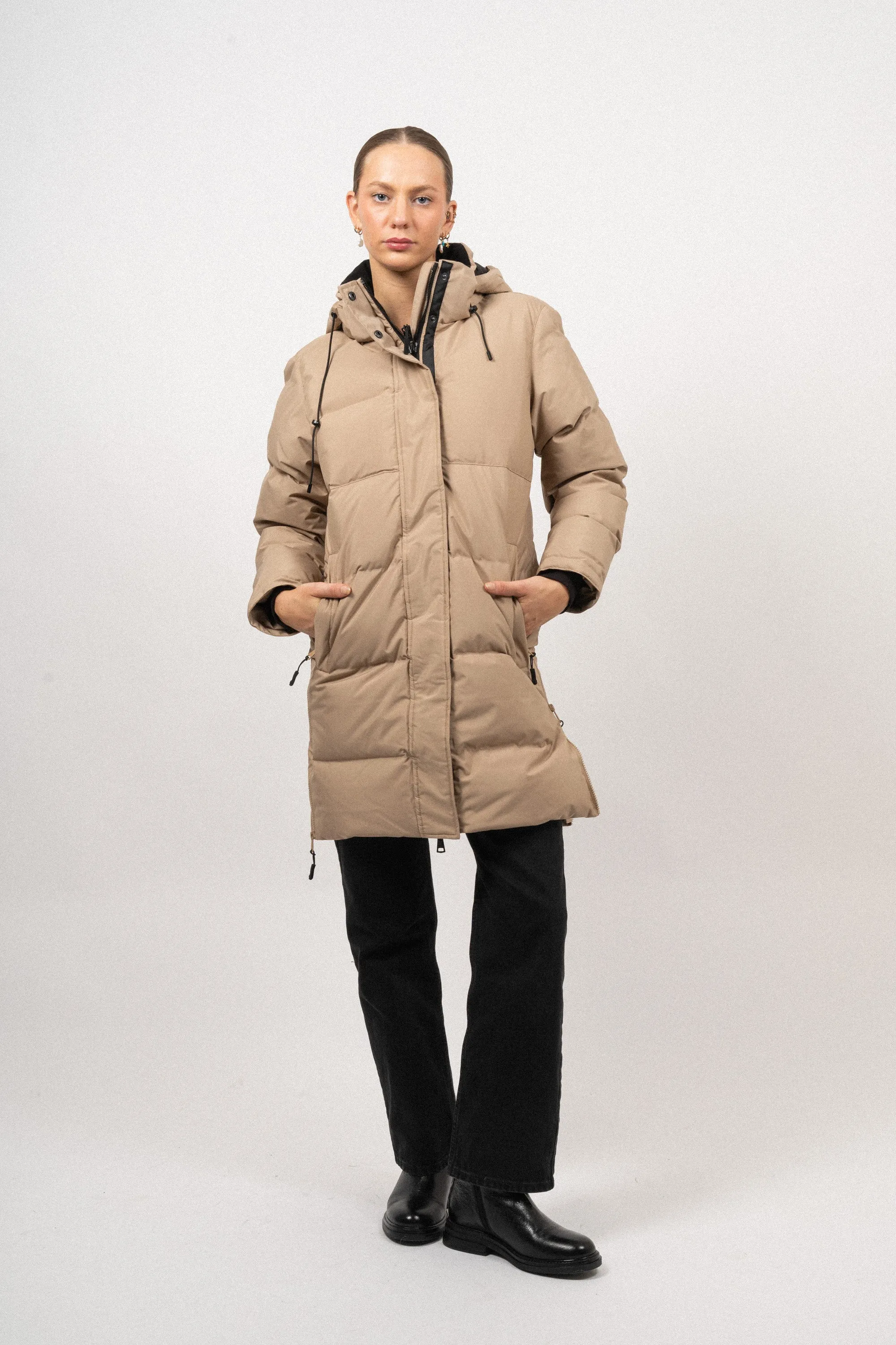 Ida Parka - Silver Mink