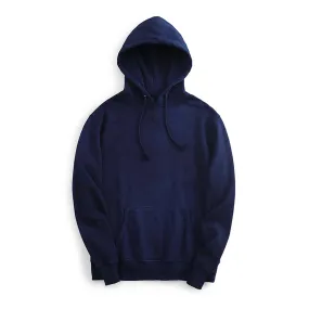 Indigo Hooded Pullover Sweater