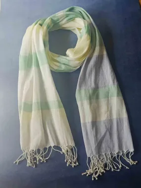 Ivory Blush Hemp Fabric Unisex Stole