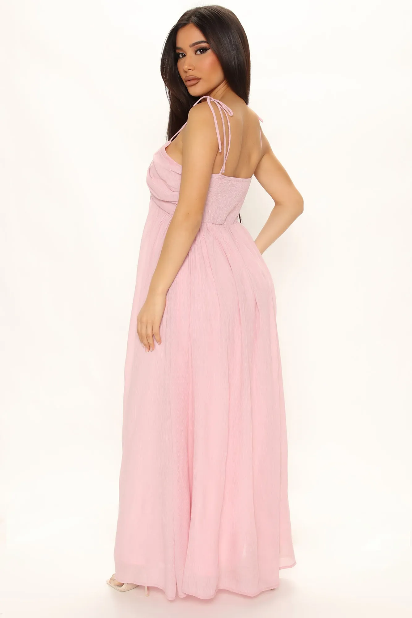 Keeping My Word Maxi Dress - Mauve