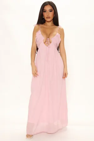 Keeping My Word Maxi Dress - Mauve