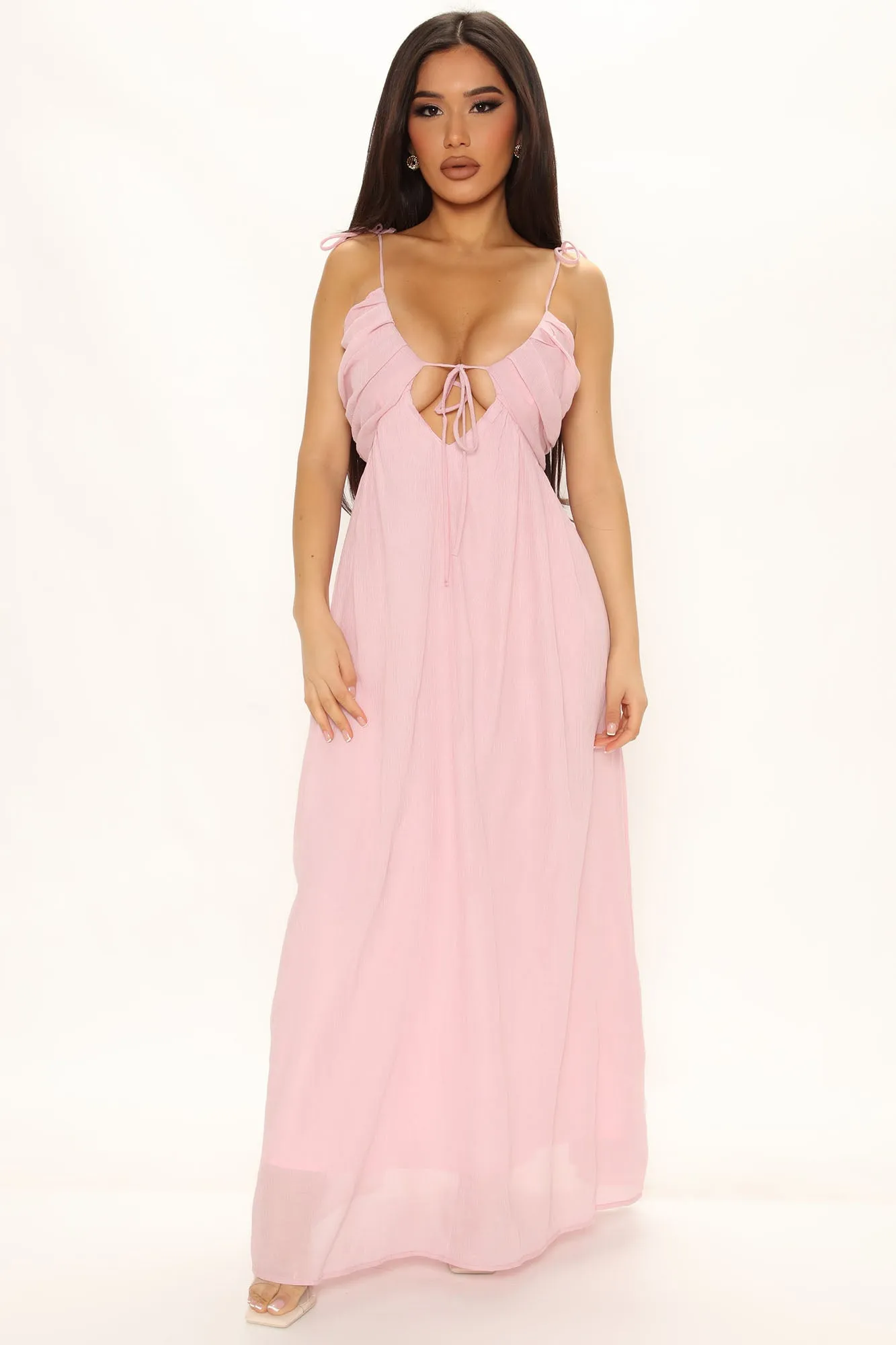 Keeping My Word Maxi Dress - Mauve