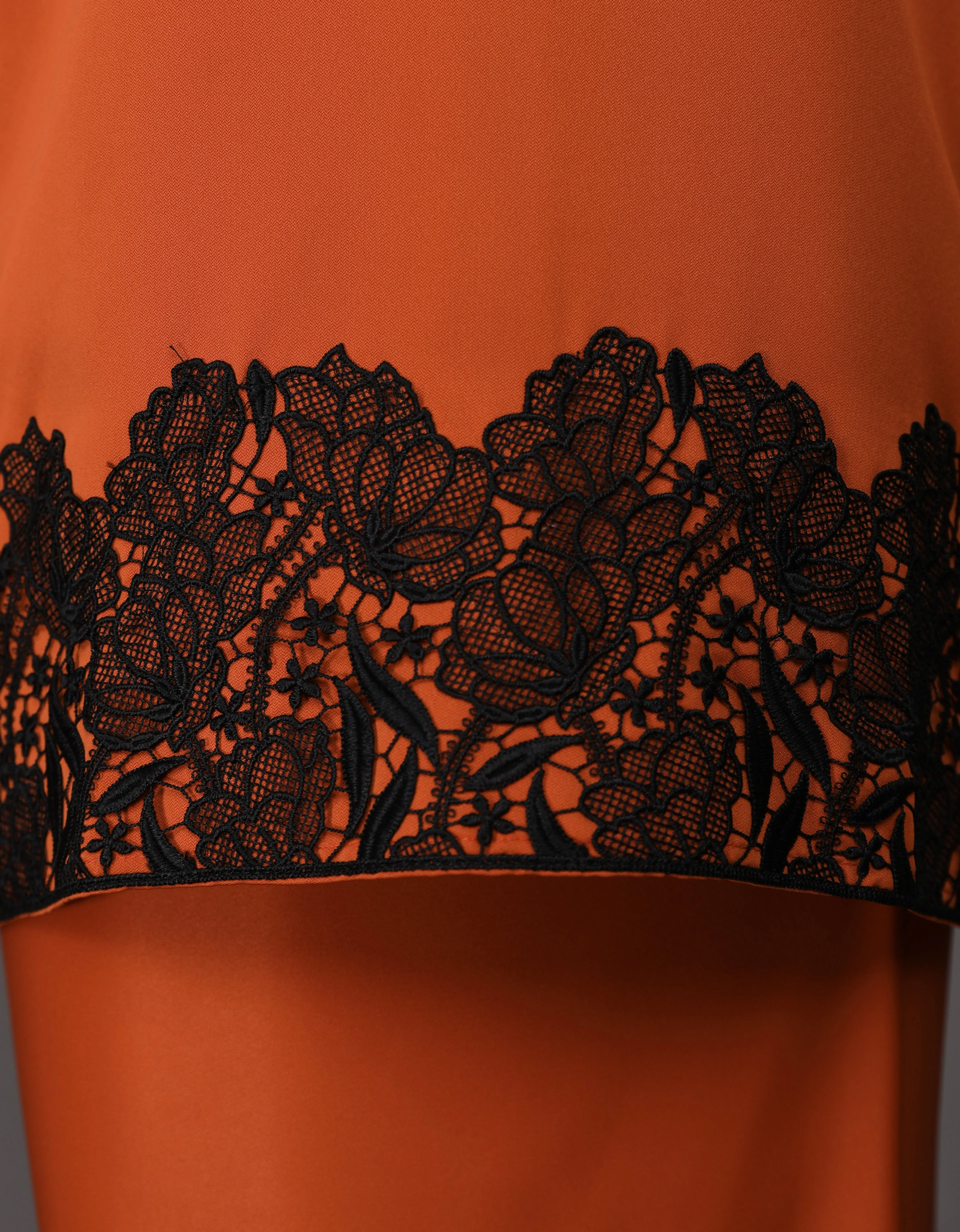KIDS BAJU KURUNG KEDAH JULYA (BURNT RANGE)