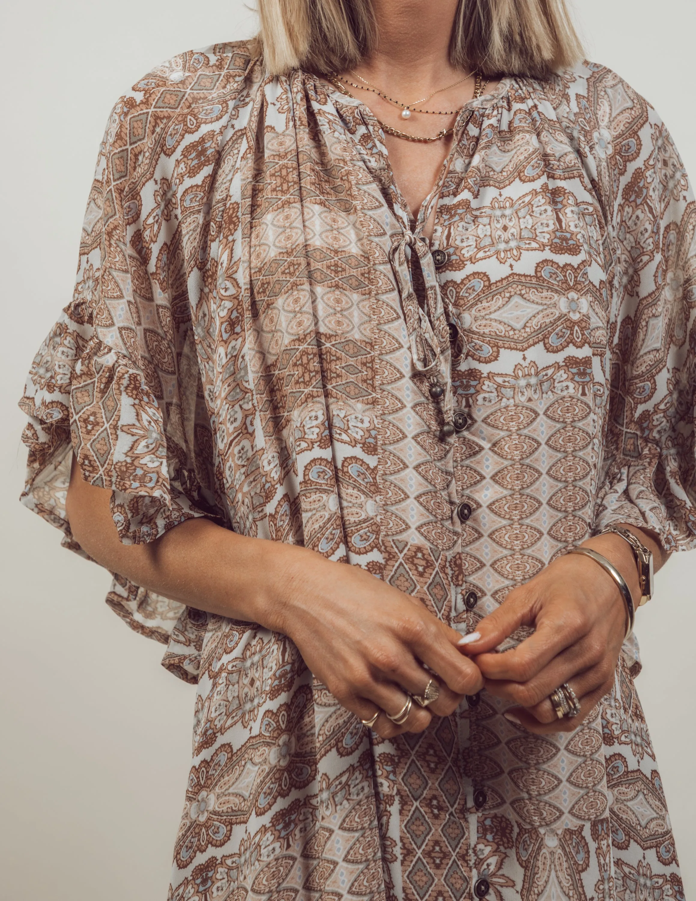 Lottie Printed Dress