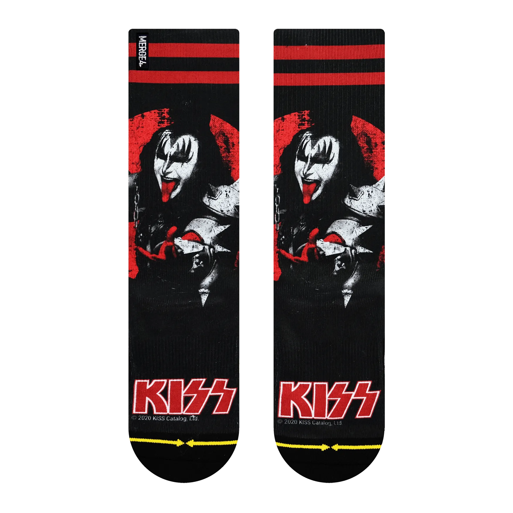 Merge4 KISS Collection LTD Crew Socks Box Set (4 Pairs)