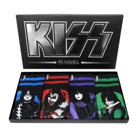 Merge4 KISS Collection LTD Crew Socks Box Set (4 Pairs)