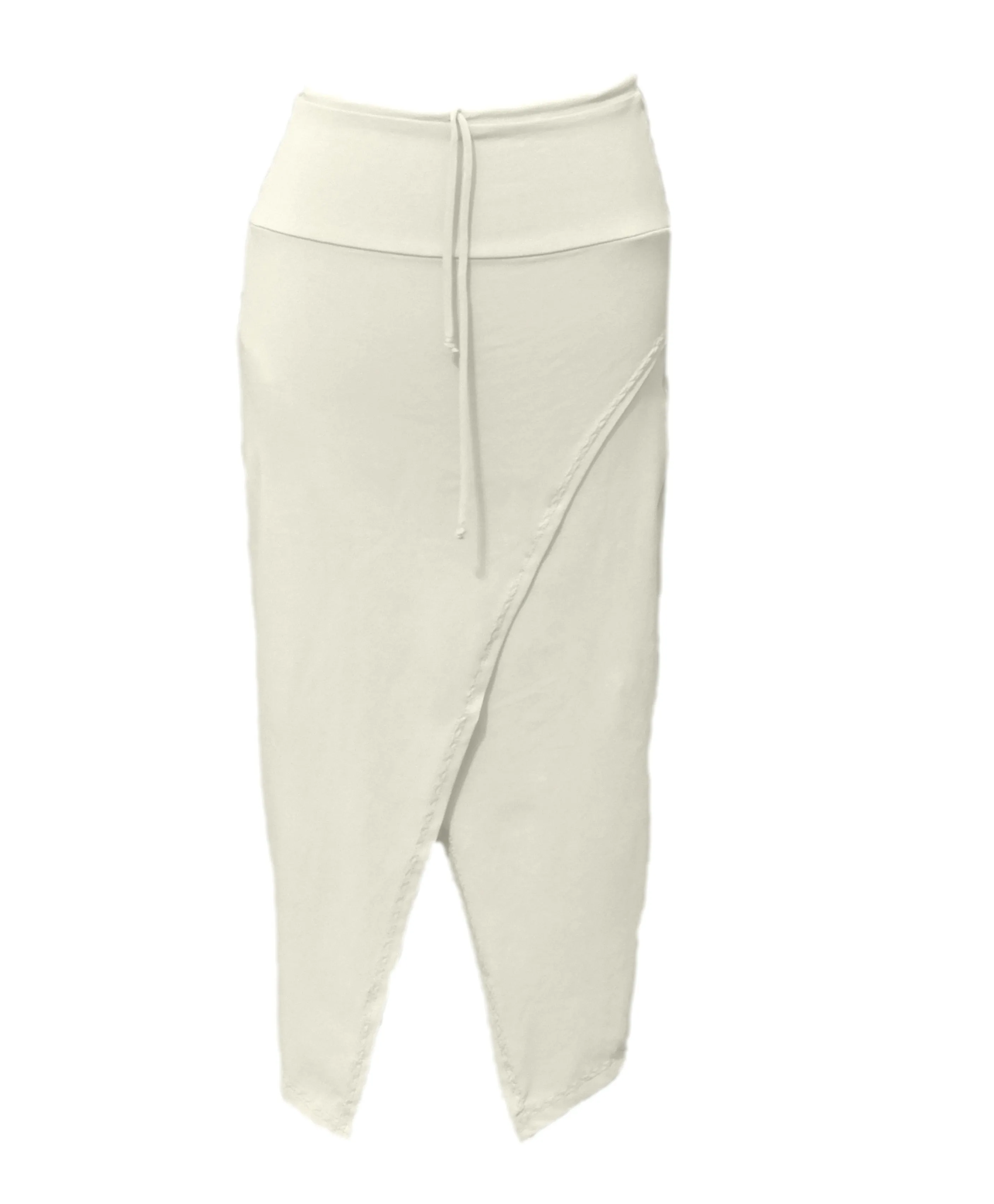 Midi koker rok in biologische katoen /midi pencil skirt in organic cotton