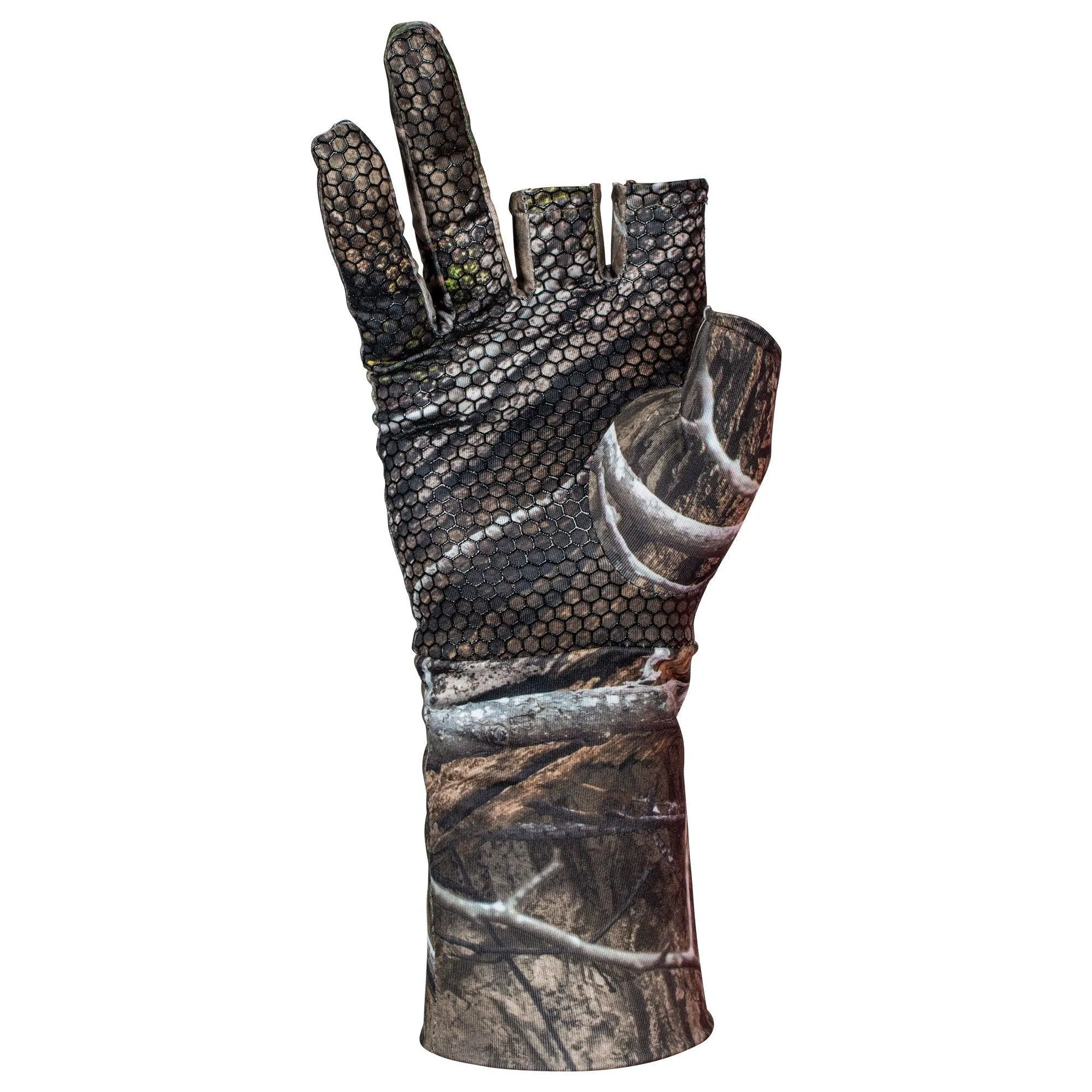 Mossy Oak Country DNA Fingerless Gloves