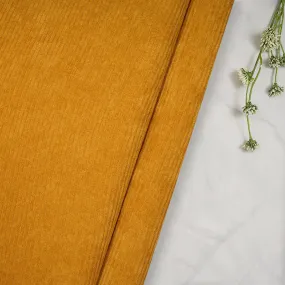 Mustard Imported Cotton Corduroy Fabric (60" Wide)