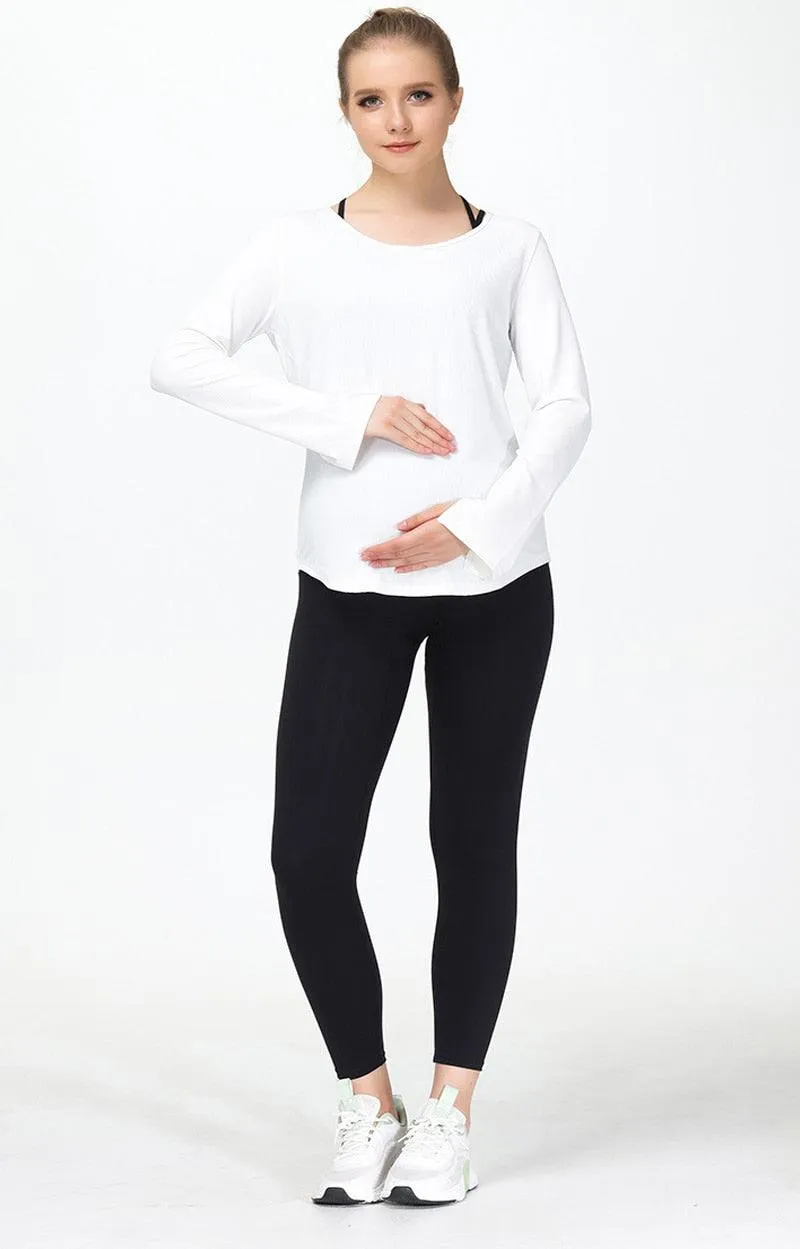 New Maternity Yoga - Popular Pregnant Yoga Leggings - Mommy Pregnancy Clothes - Pregnant Women's Fitness (D6)(2Z7)(F6)(1U4)(7Z2)
