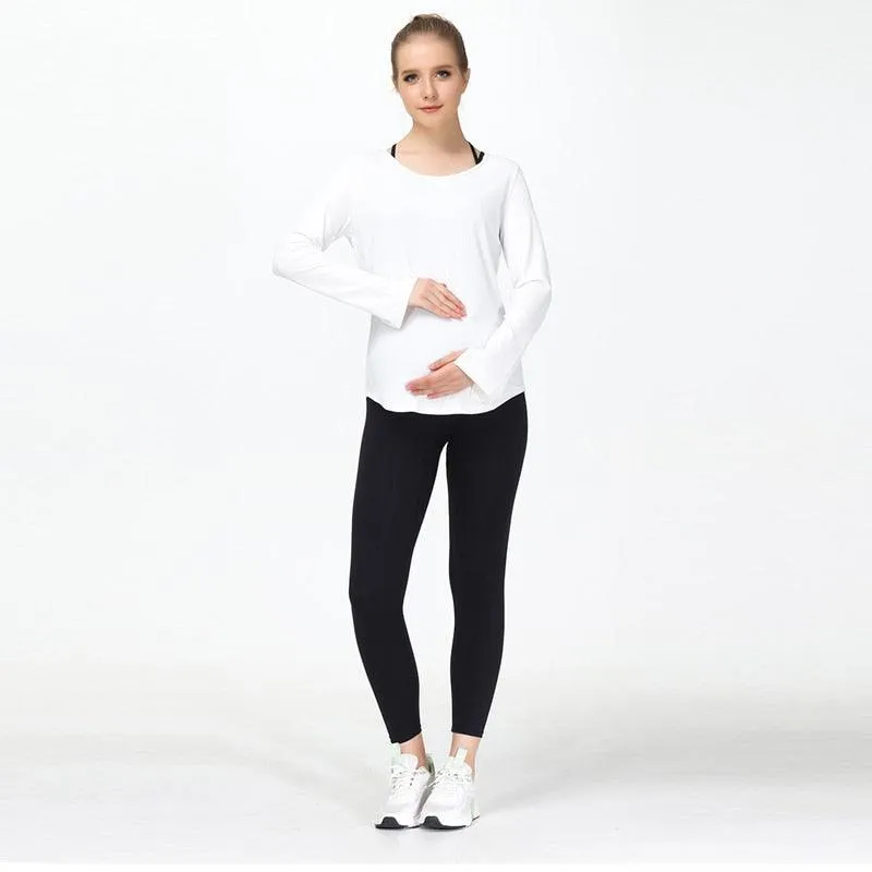 New Maternity Yoga - Popular Pregnant Yoga Leggings - Mommy Pregnancy Clothes - Pregnant Women's Fitness (D6)(2Z7)(F6)(1U4)(7Z2)
