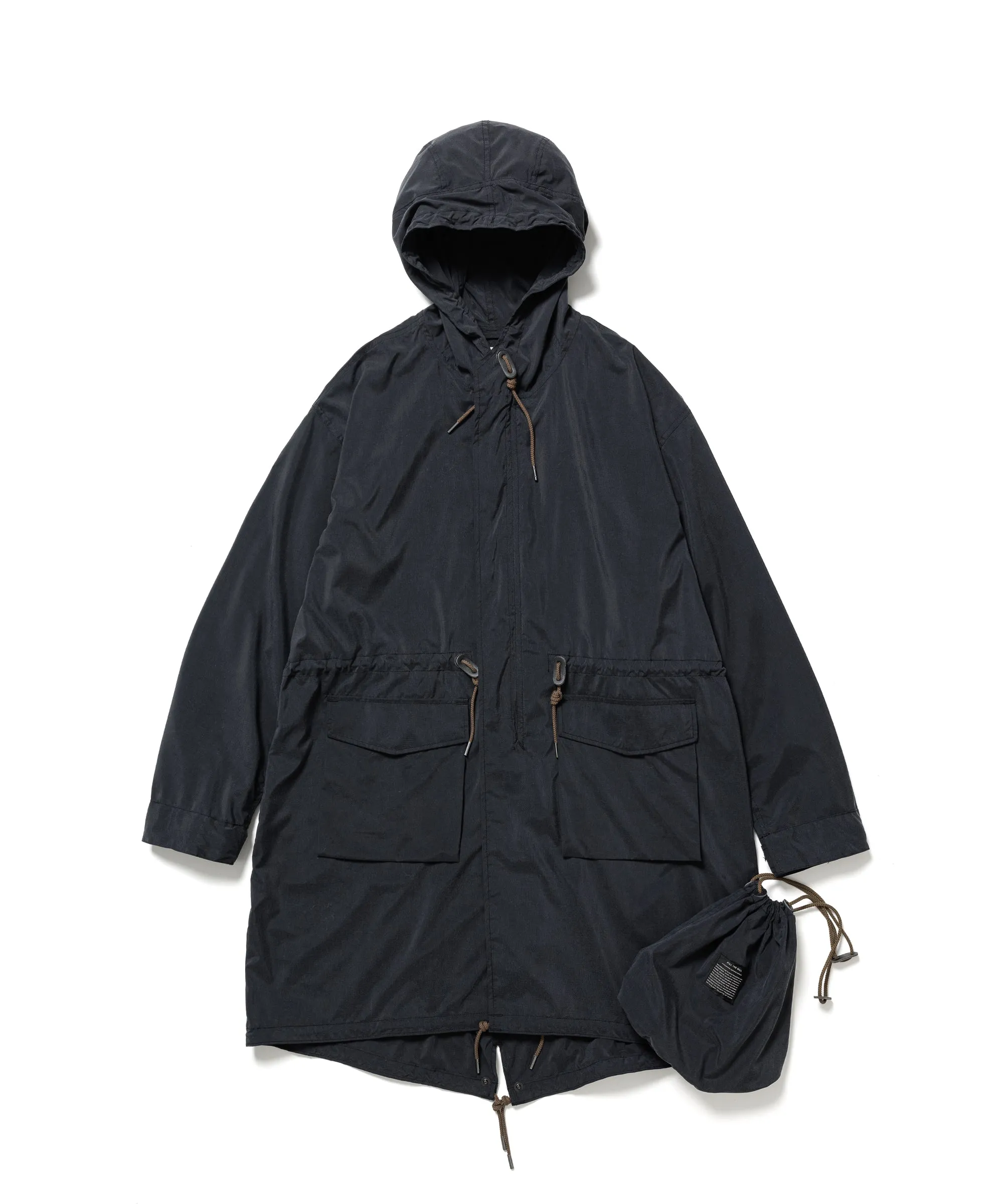 NYLON RIP FISHTAIL PARKA