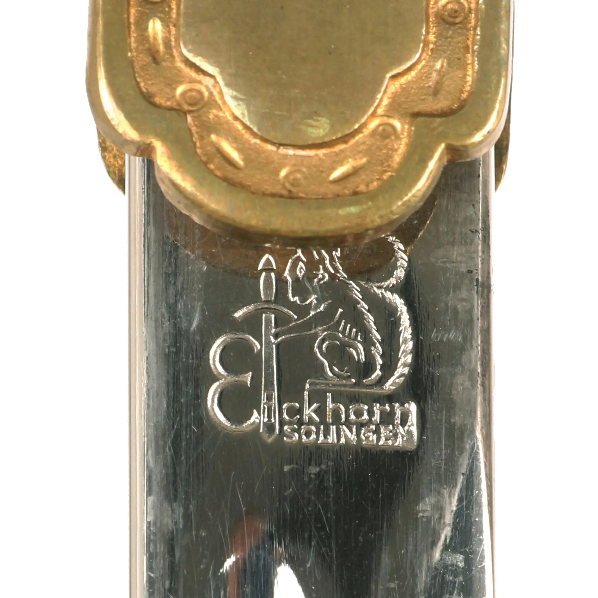 Original German WWII Field Marshal von Stein Pattern Dove Head Officers Sword by Carl Eickhorn with Scabbard