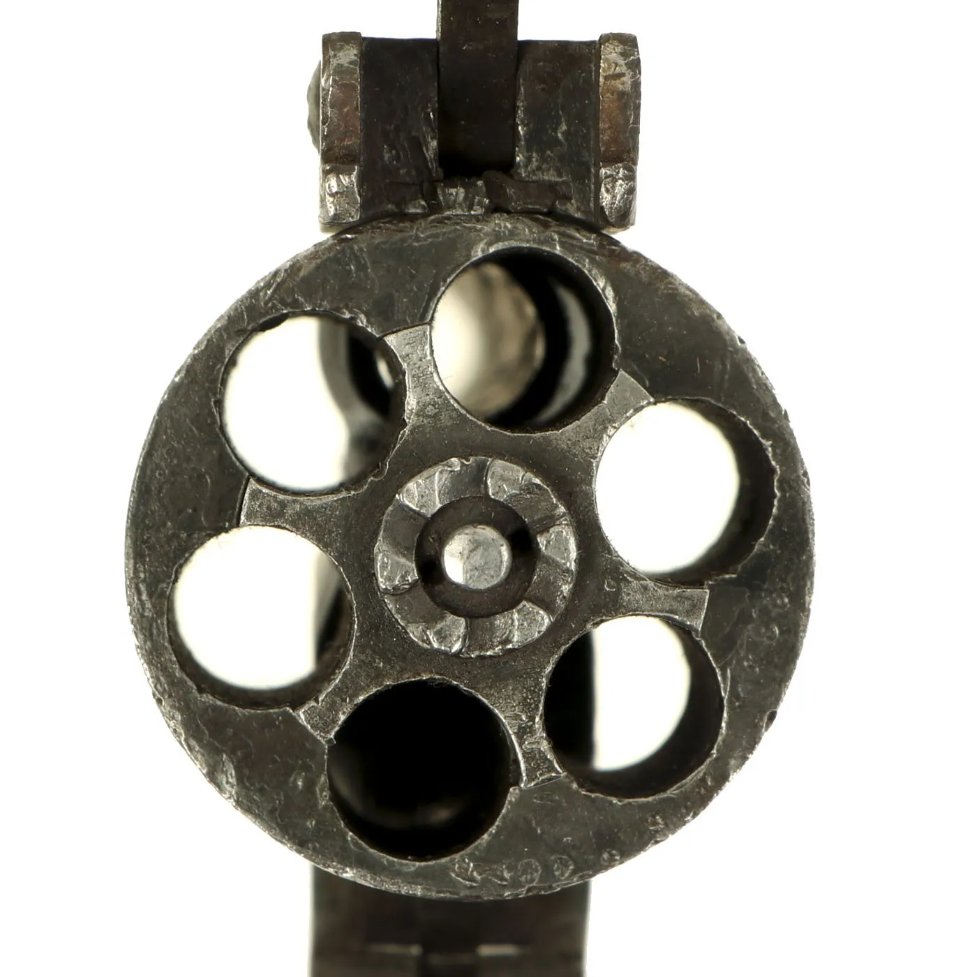 Original U.S. Smith & Wesson 2nd Model American No. 3 Engraved Revolver with Walrus Ivory Grips - Serial 18942