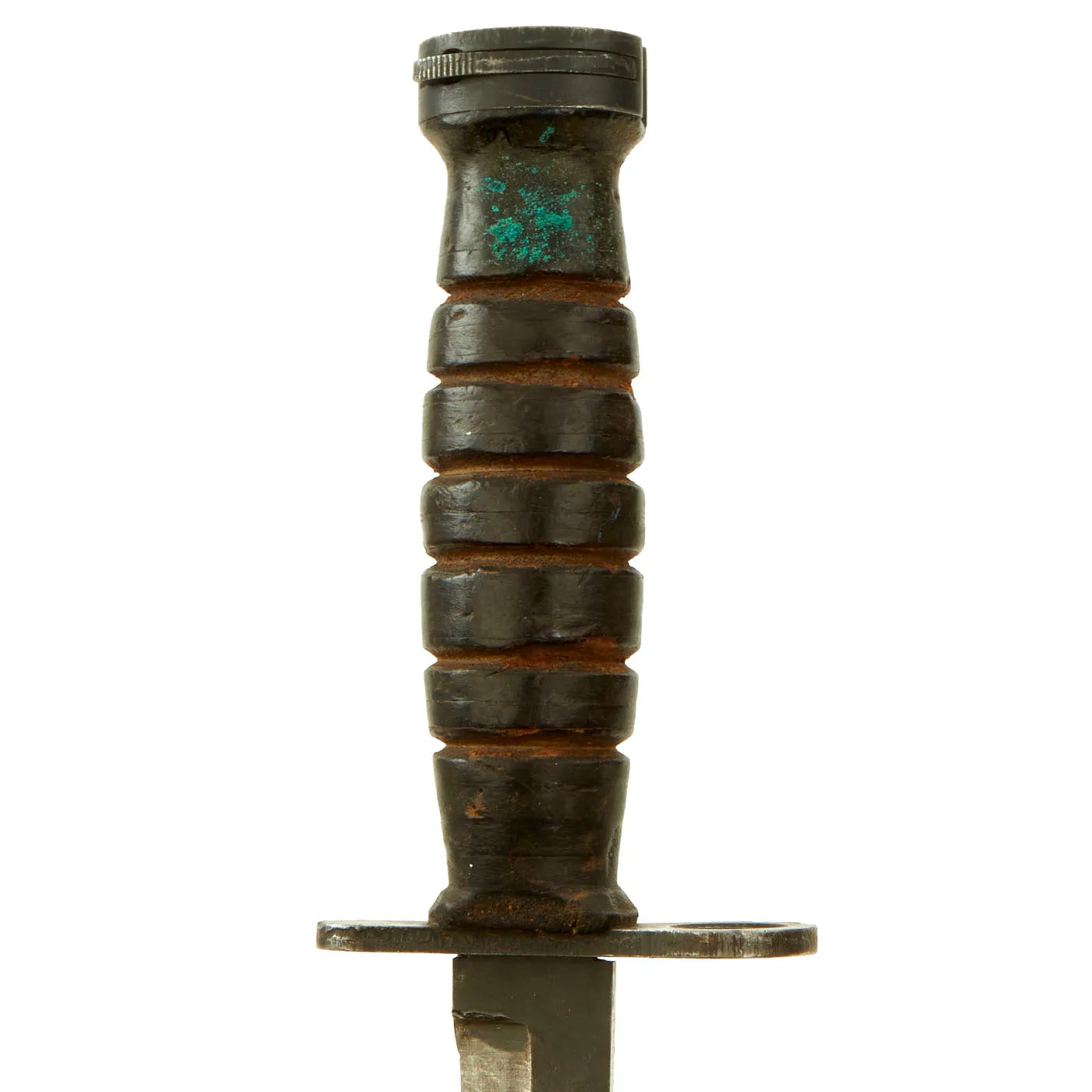 Original U.S. WWII M4 Bayonet by Rare Manufacturer Aerial Cutlery Company, Marinette, Wisconsin for the M1 Carbine with M8 Scabbard