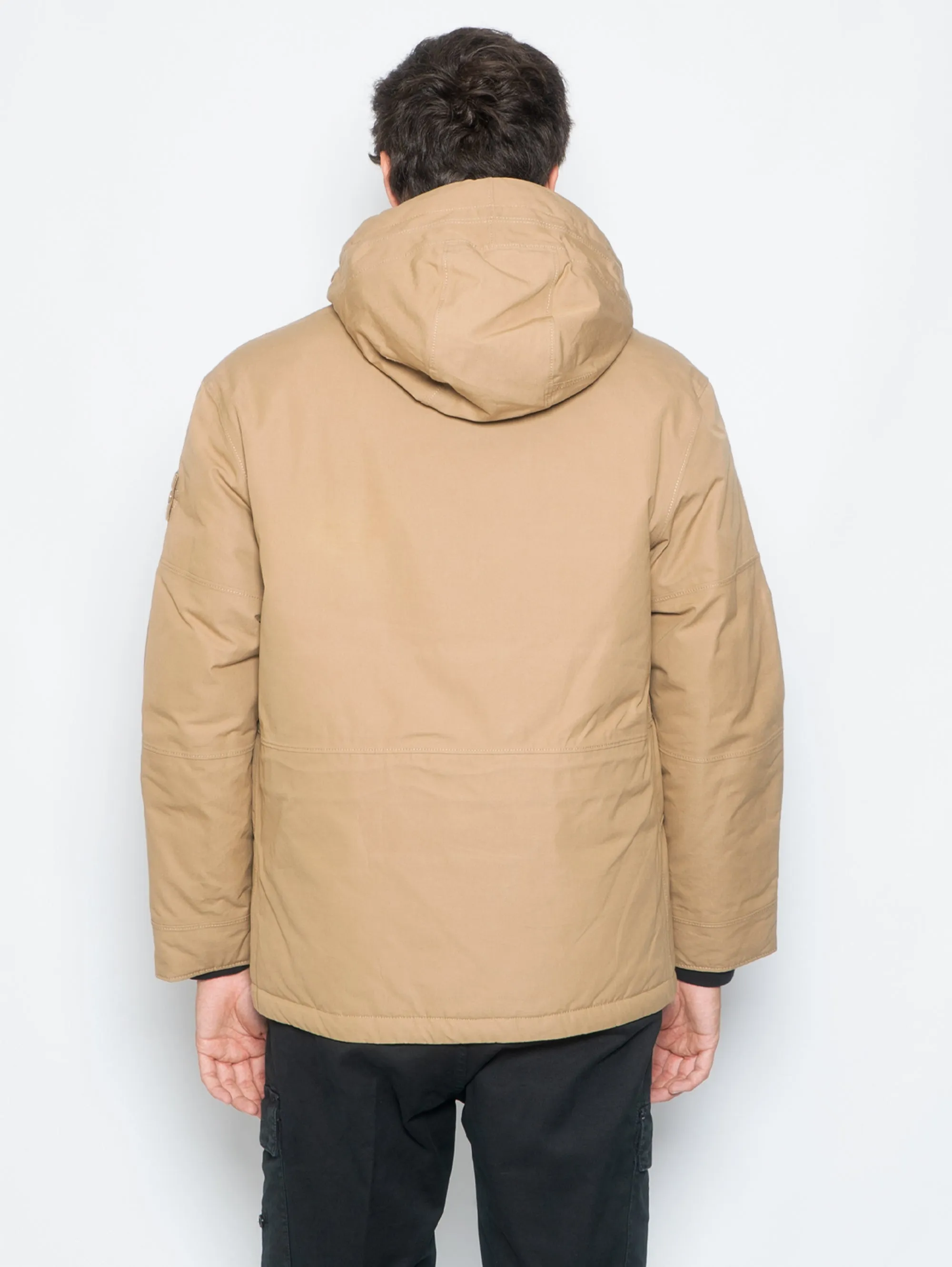 Parka con Cappuccio Ghost Piece Beige